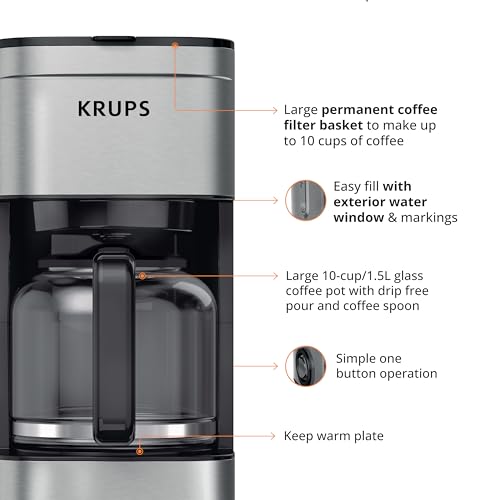 Stainless Steel 10 Cup Coffee Maker O75282