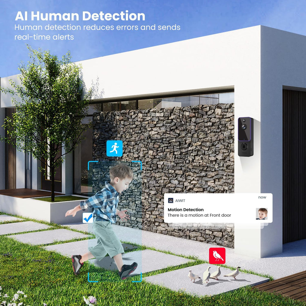 Wireless Doorbell Camera with Night Vision J605