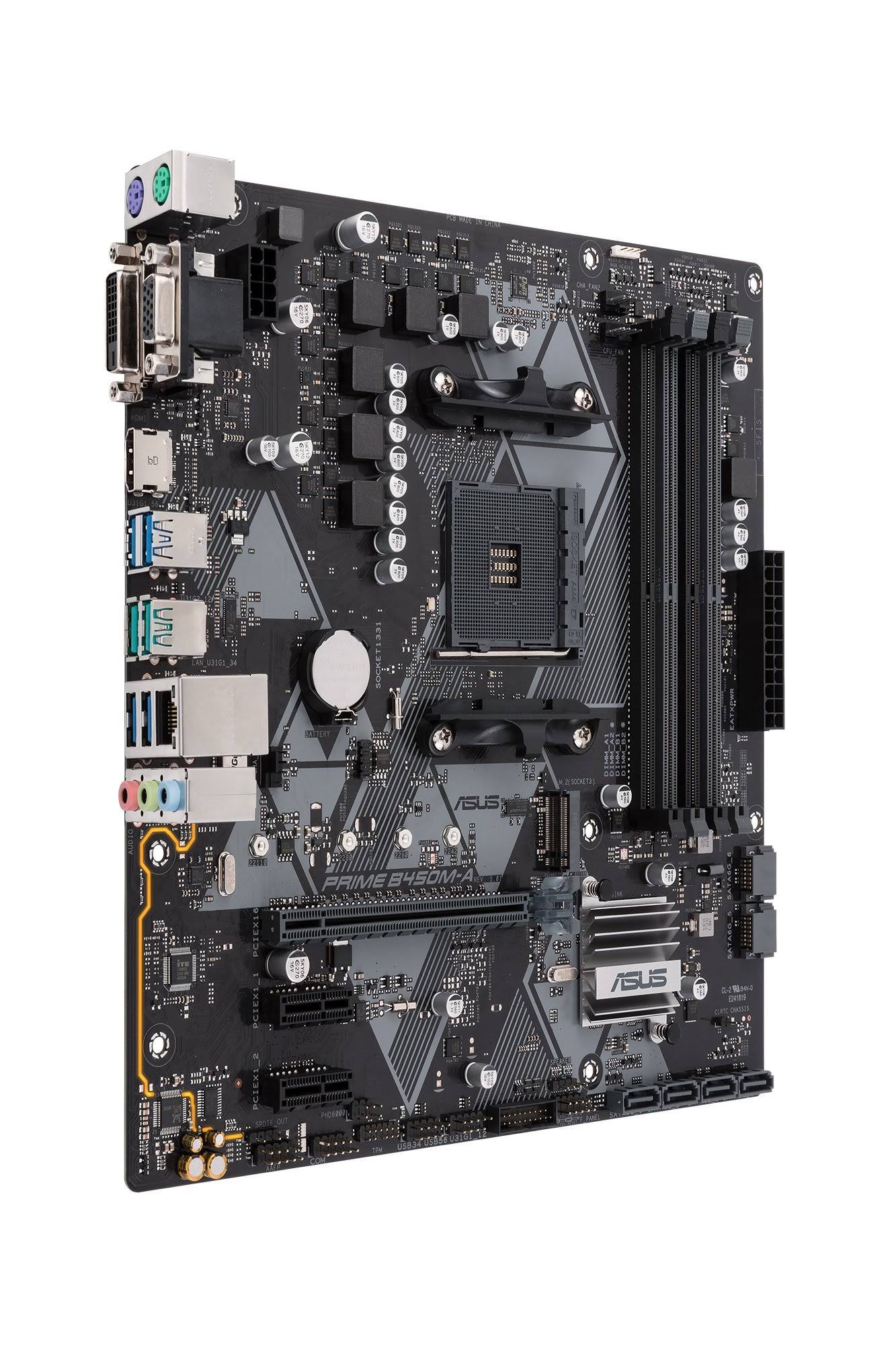 ASUS Prime B450M-A/CSM mATX AMD Motherboard U972