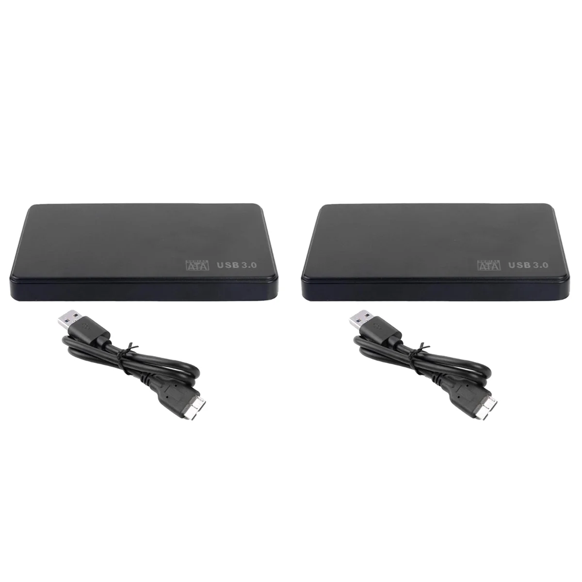 2.5In to USB 3.0 Solid State Enclosure Mobile Hard Disk Cassette with Cable Y899578