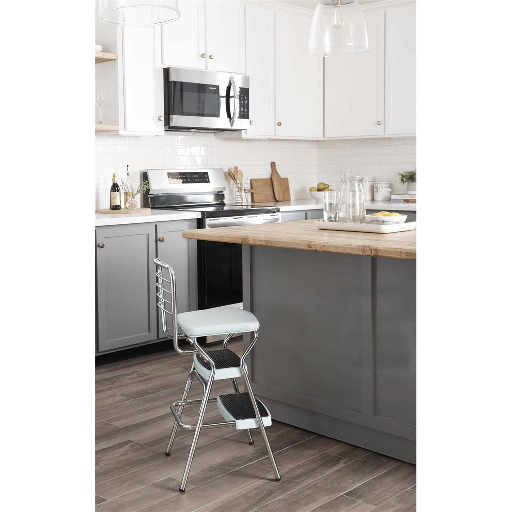 Retro Chair with Step Stool X15141