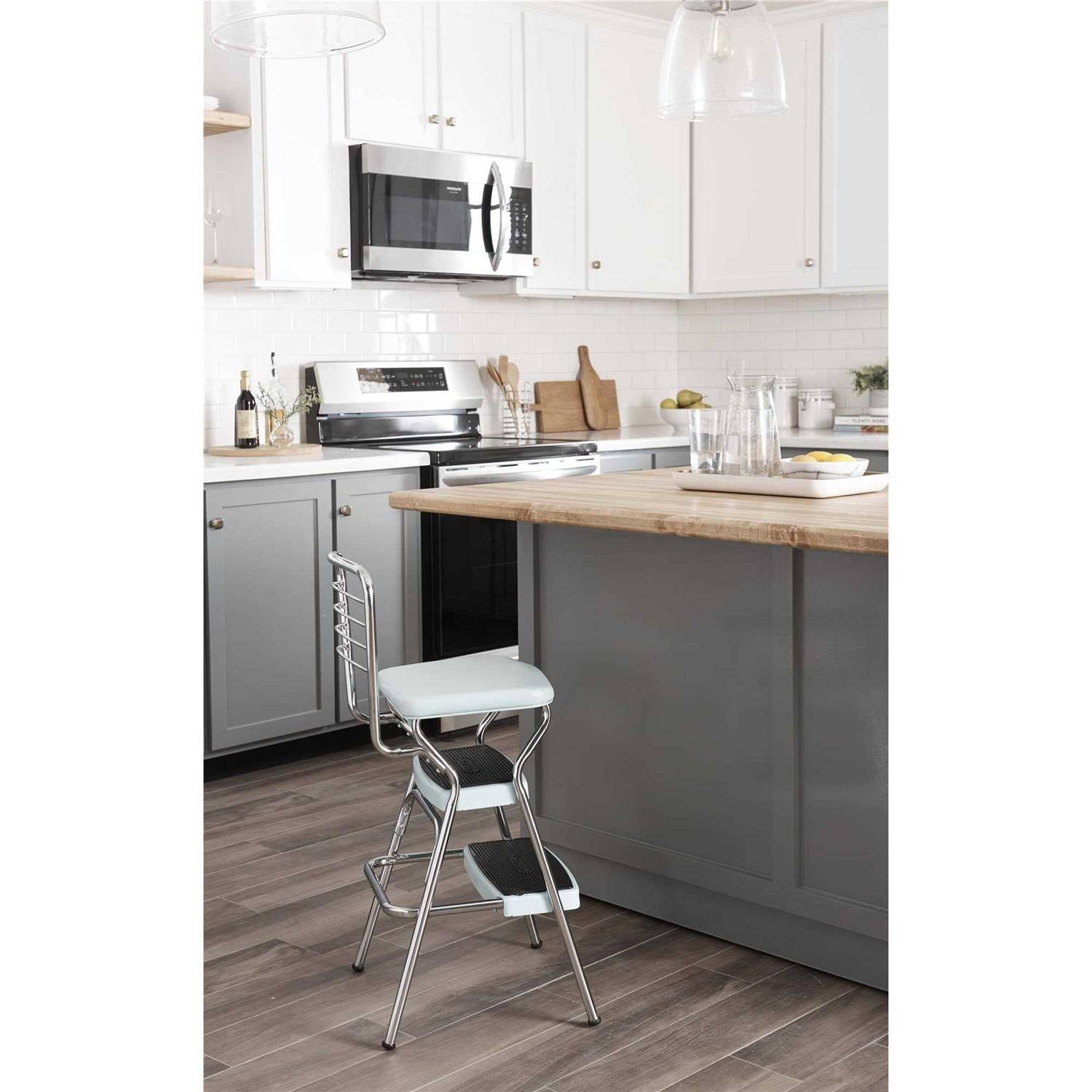 Retro Chair with Step Stool X15141
