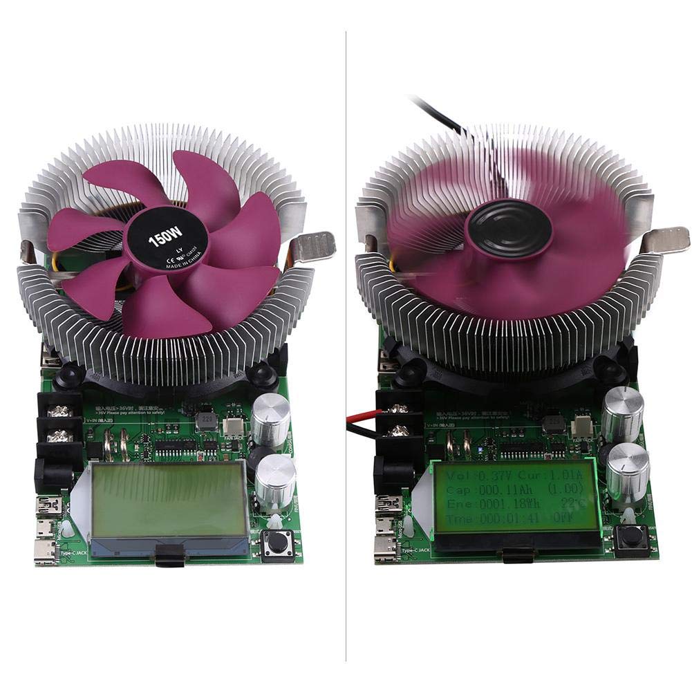 150W 200V 20A USB Adjustable Constant Current Electronic Load Battery Capacity Tester Module Power Meter P1508