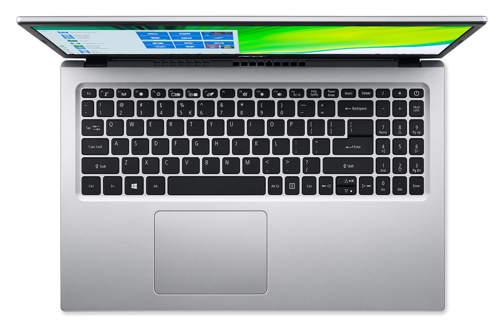 15.6" Full HD Display Intel Celeron N4500 4GB DDR4 128GB eMMC Pure Silver Windows 11 Home Laptop R61525