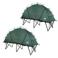 Compact Collapsible Camping Tent Cot (2 Pack) B352397