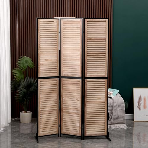5.9 FT Wooden Room Divider H45630