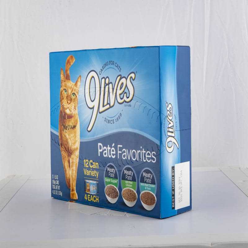 9Lives Favorites Wet Cat Food Variety Pack D27514