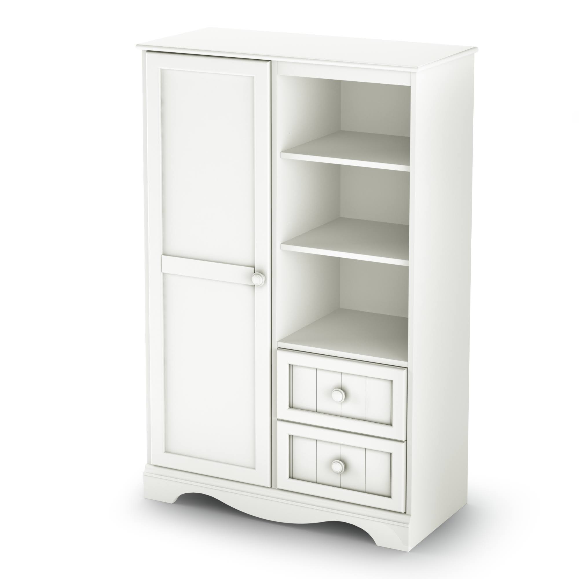 White Armoire V995