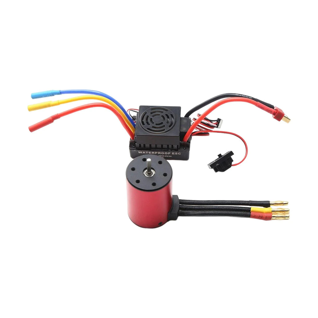 Waterproof Brushless Motor 60A ESC 50Mmx36mm 4 Poles 2300kv X80015