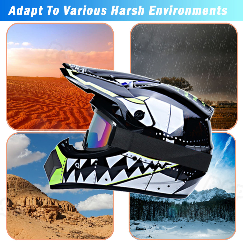 Full Face Motorcycle Crash Helmet Z5540