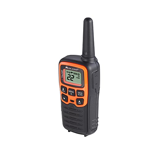 Black/Orange FRS Two Way Radio 2 Pack V244