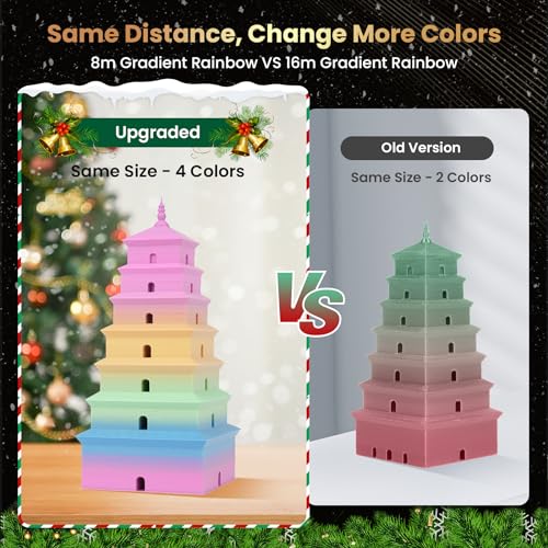 Silk Rainbow PLA+ 3D Printer Filament, Multicolor, 1kg G519