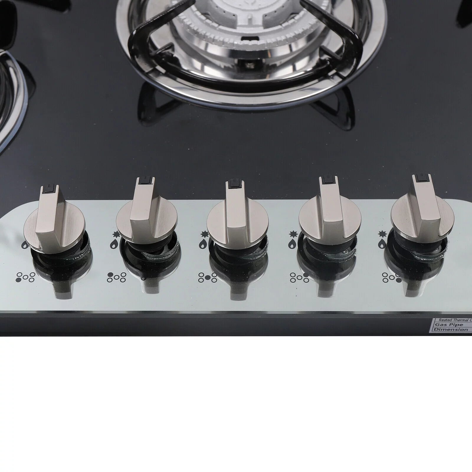 30" 5 Burner Gas Cooktop with Tempered Glass R41714