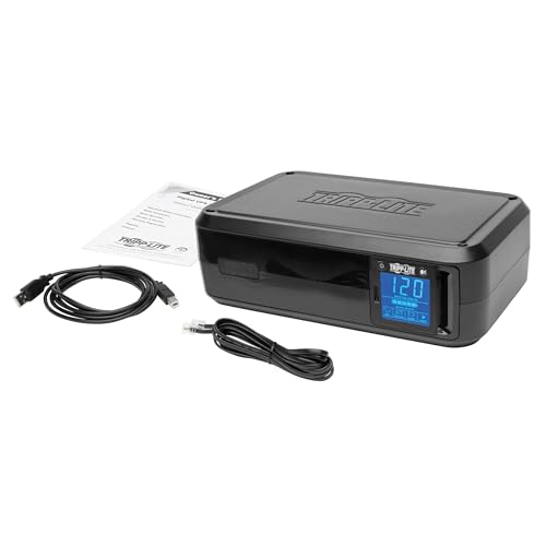 Black 1500VA UPS Battery Backup with 8 Outlets W704