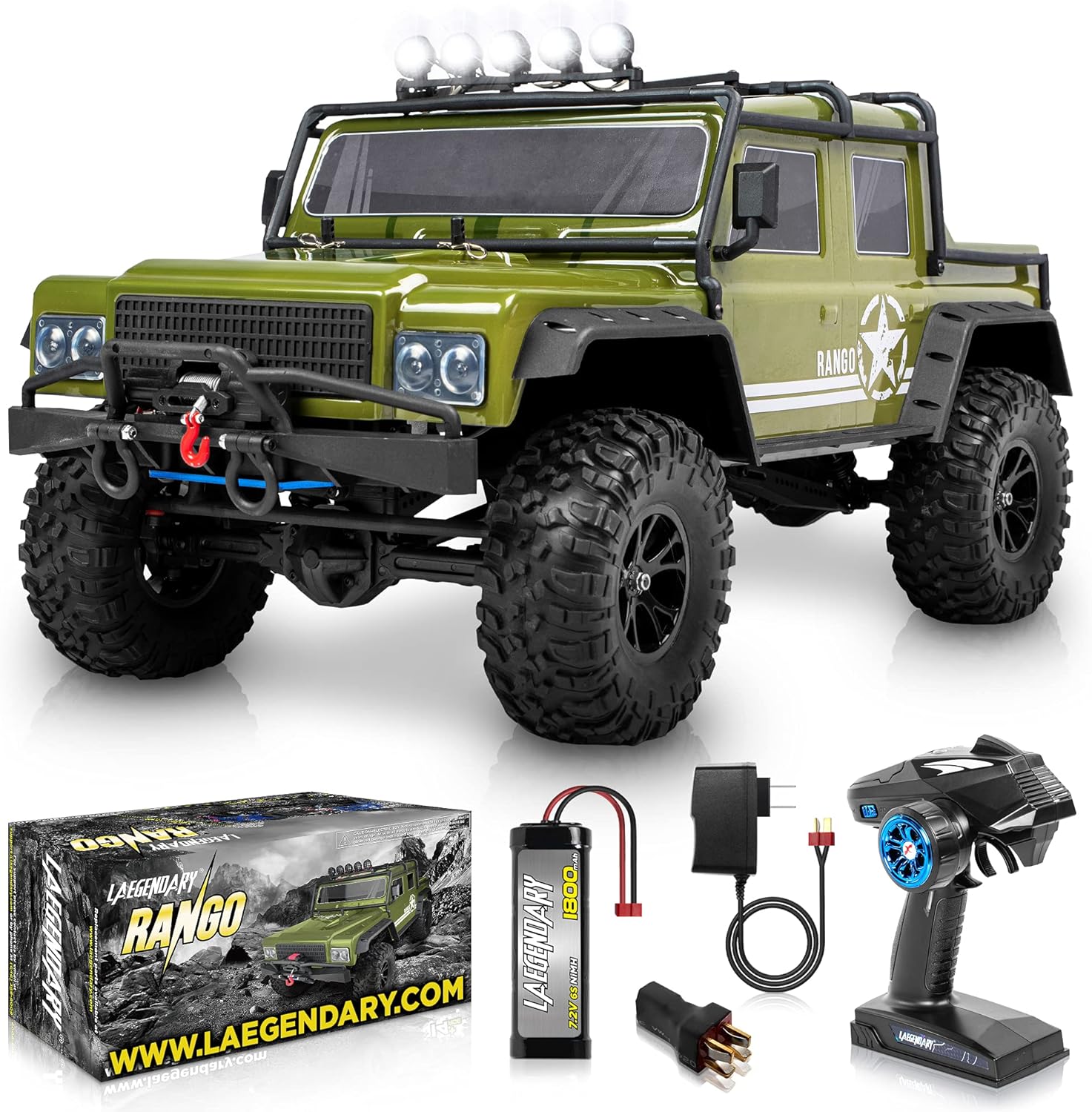 1:10 Scale 4x4 Offroad Remote Control Truck W21264