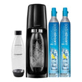 Black Sparkling Water Maker Bundle V5068
