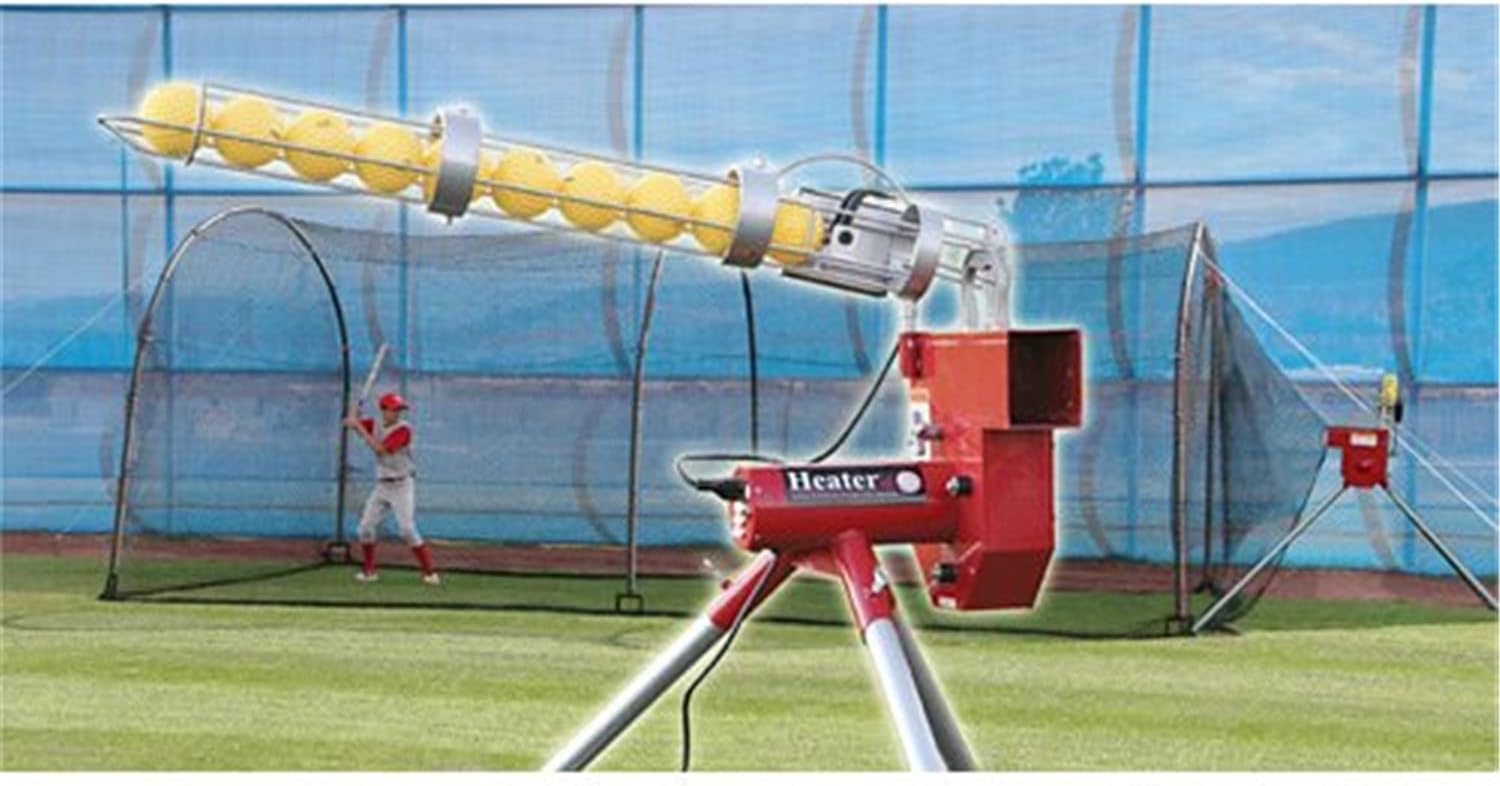 Baseball Pitching Machine and Batting Cage N523812