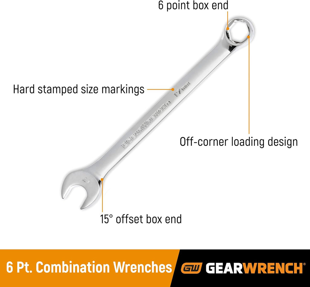 28 Pc. Combination Wrench Set B758526