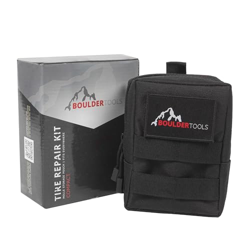 Compact Tire Repair Kit with Molle Storage Pouch L6909