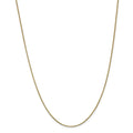 14kt Yellow Gold 1mm Box Chain 20 inch Lobster Clasp Q787431