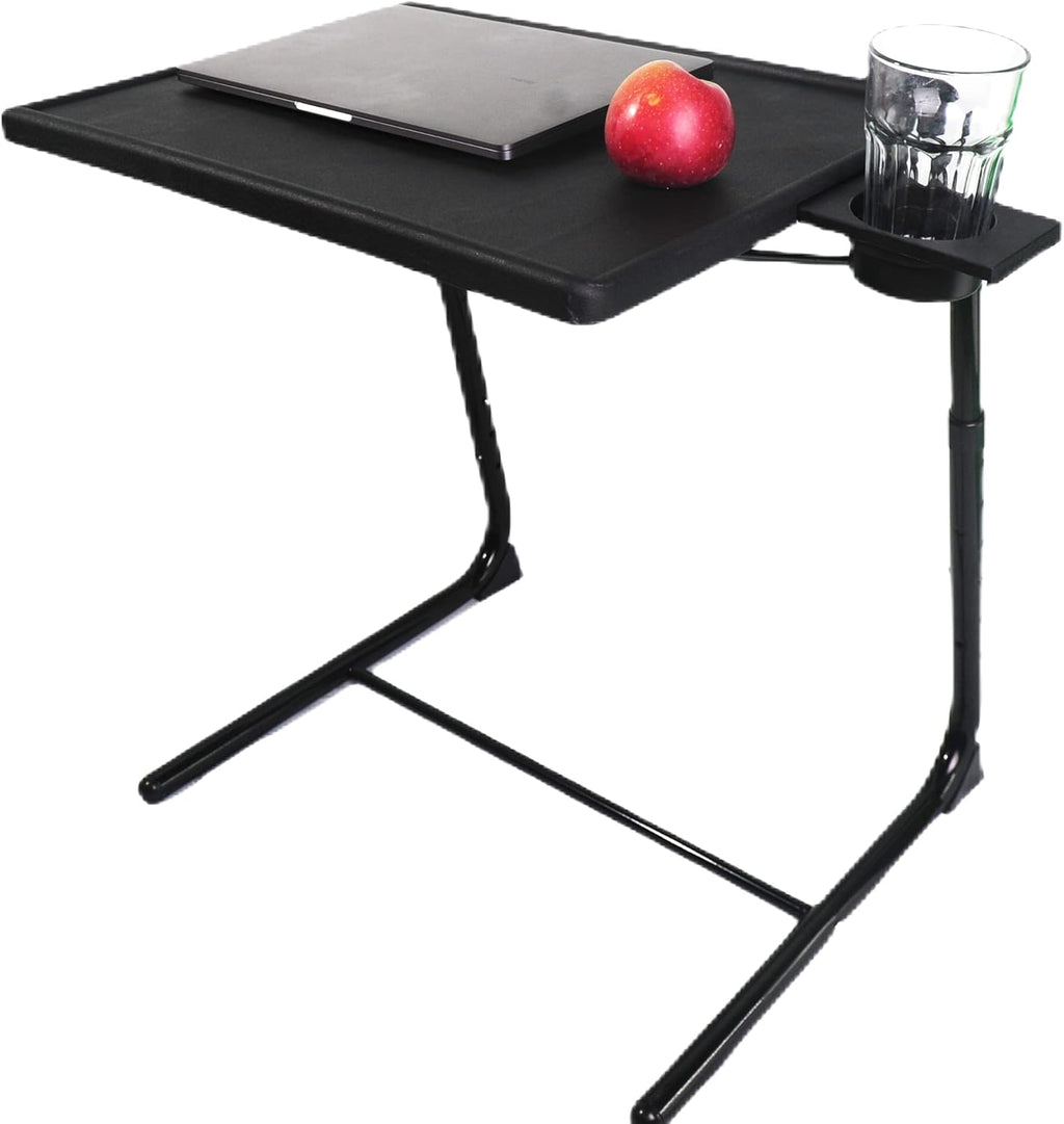 Adjustable Folding TV Tray Table with 6 Height Adjustments E981487