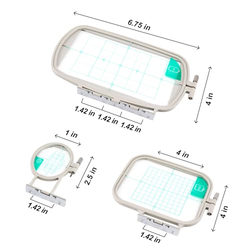 3in1 Set Embroidery Hoops Y400088