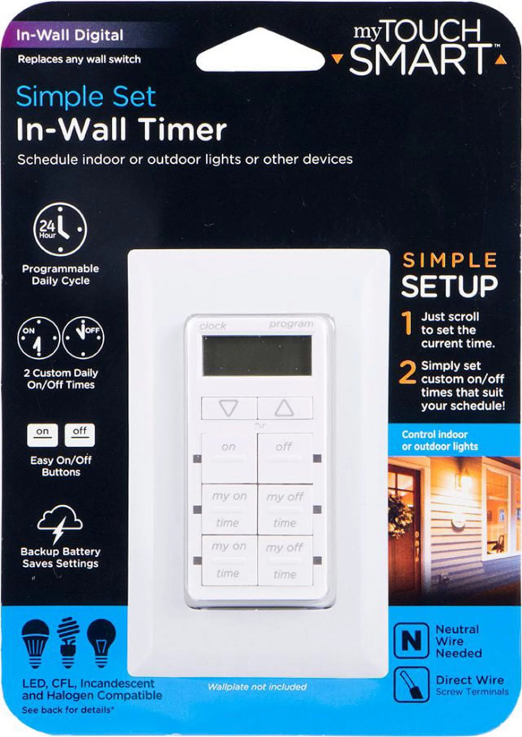 In-Wall Digital Timer H655