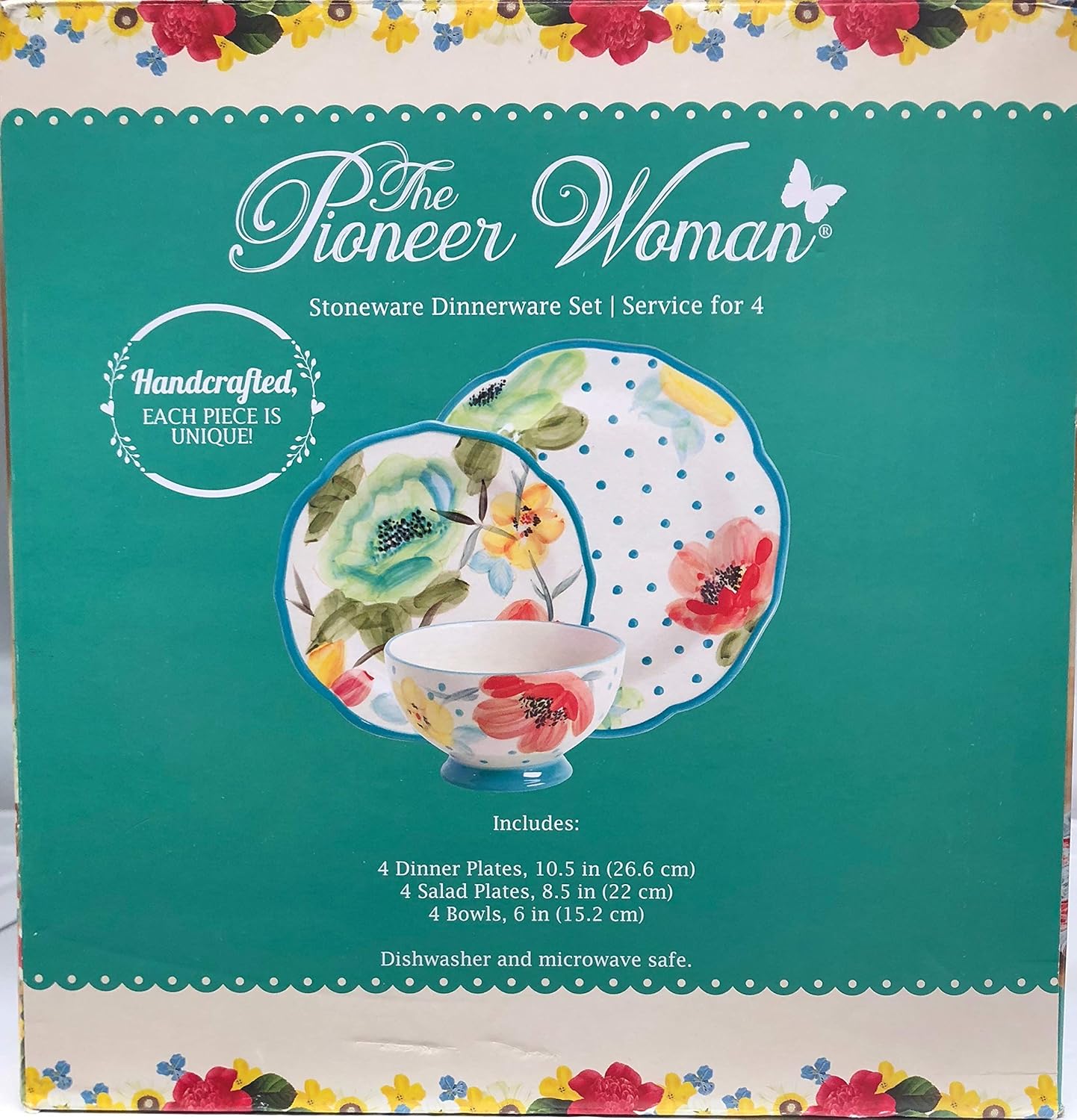 12-Piece Handcrafted Dinner Set W956484