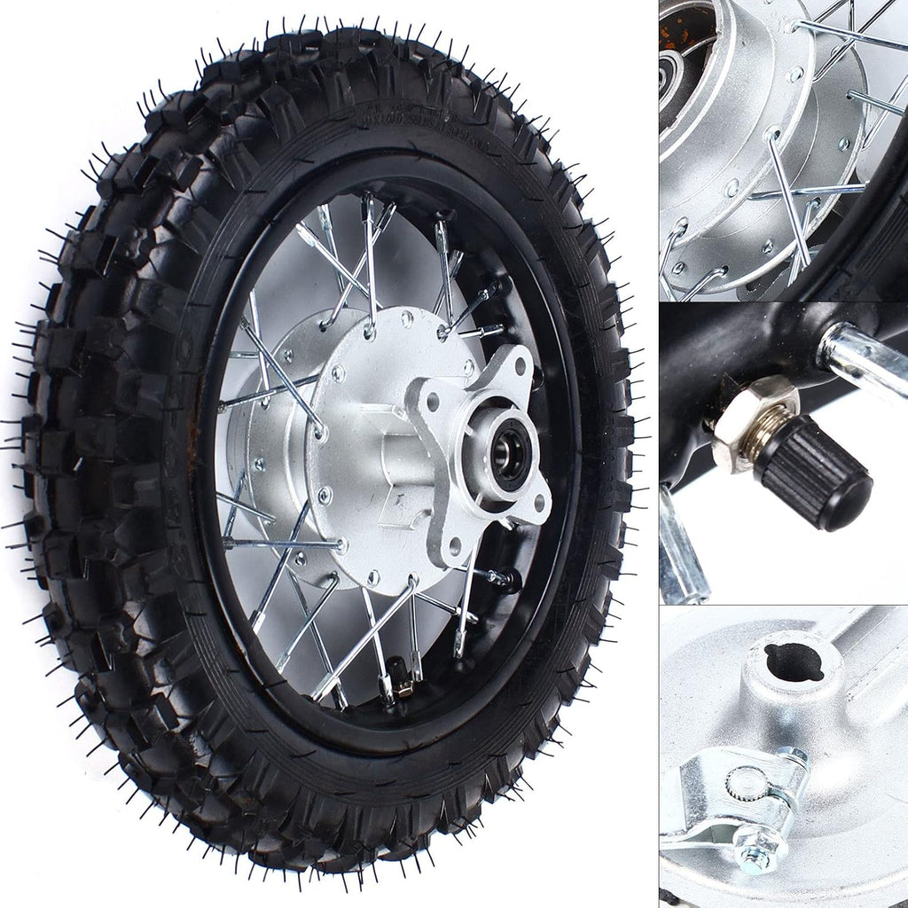 2.5-10" Rear Wheel Tire Assembly for Dirt Pit Bike C530