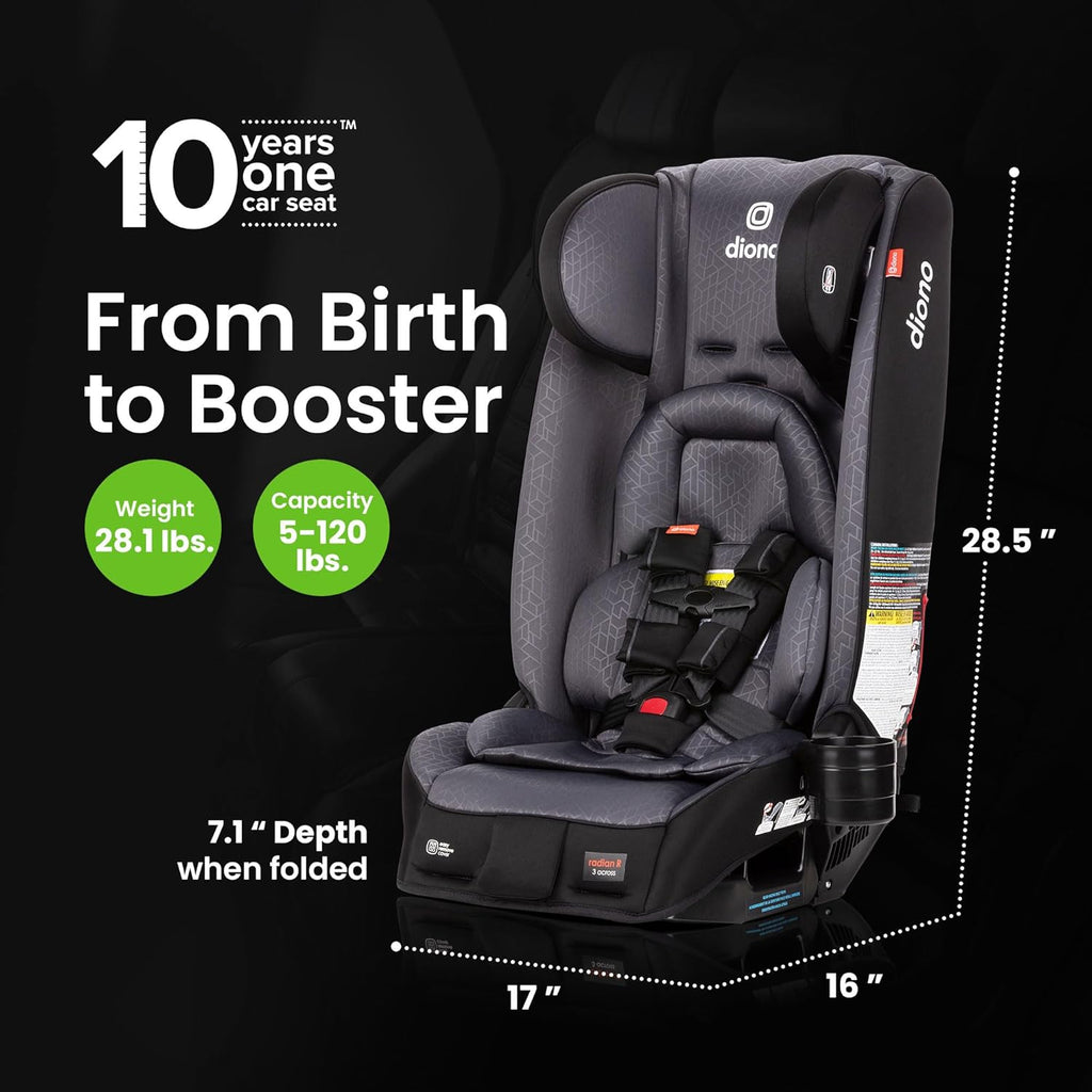 Gray Stone All-in-One Convertible Car Seat Z734357