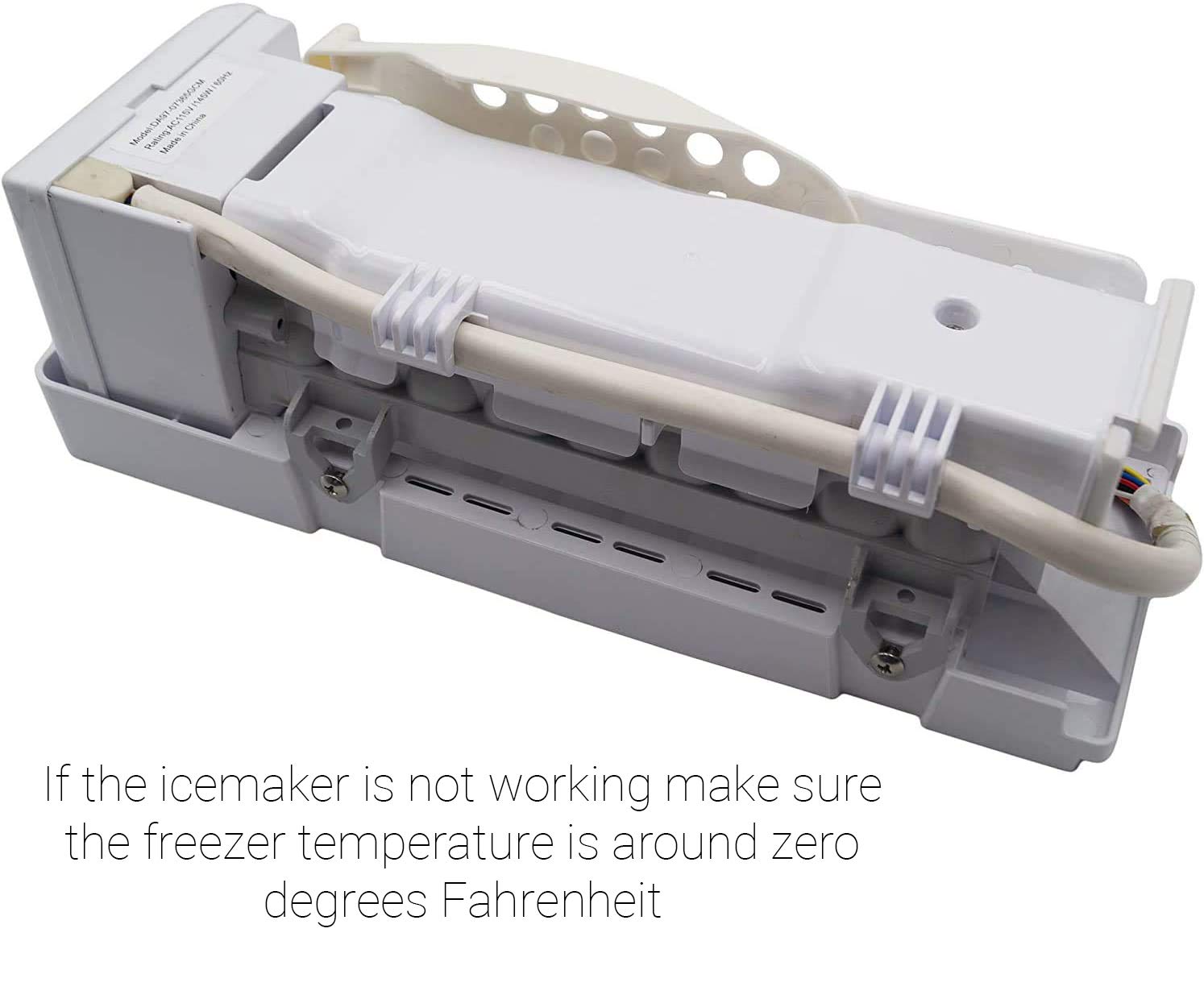 Refrigerator Ice Maker Assembly Replacement W7387