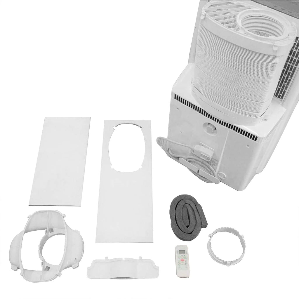 14,000 BTU Dual Hose AC, Heater, Dehumidifier, Fan L97457
