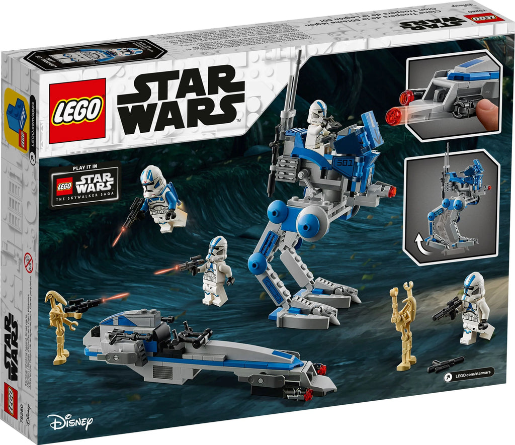 501st Legion Clone Troopers Building Toy (285 Pieces) M168119