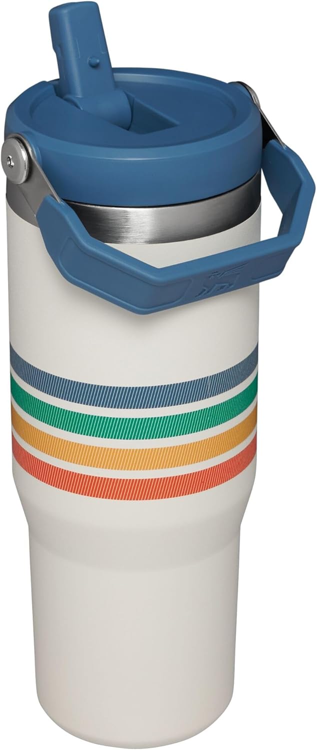 30 oz Stainless Steel Vacuum Insulated Tumbler with Straw A426