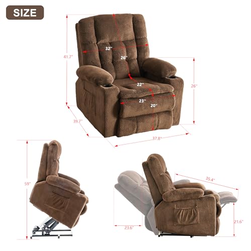 Power Lift Recliner Chair with Massage and Heating V247