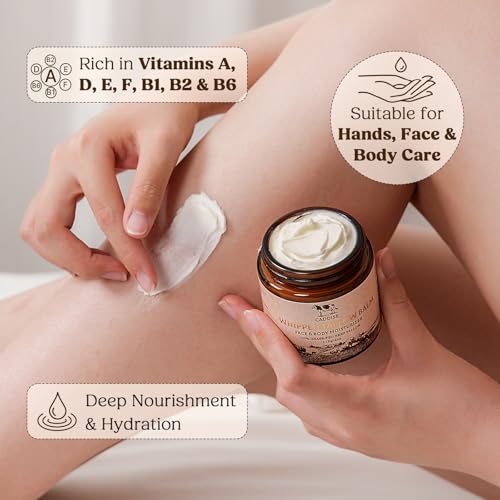 100% Grass-Fed Handmade Beef Tallow Cream Moisturizer, 4 Oz O249042