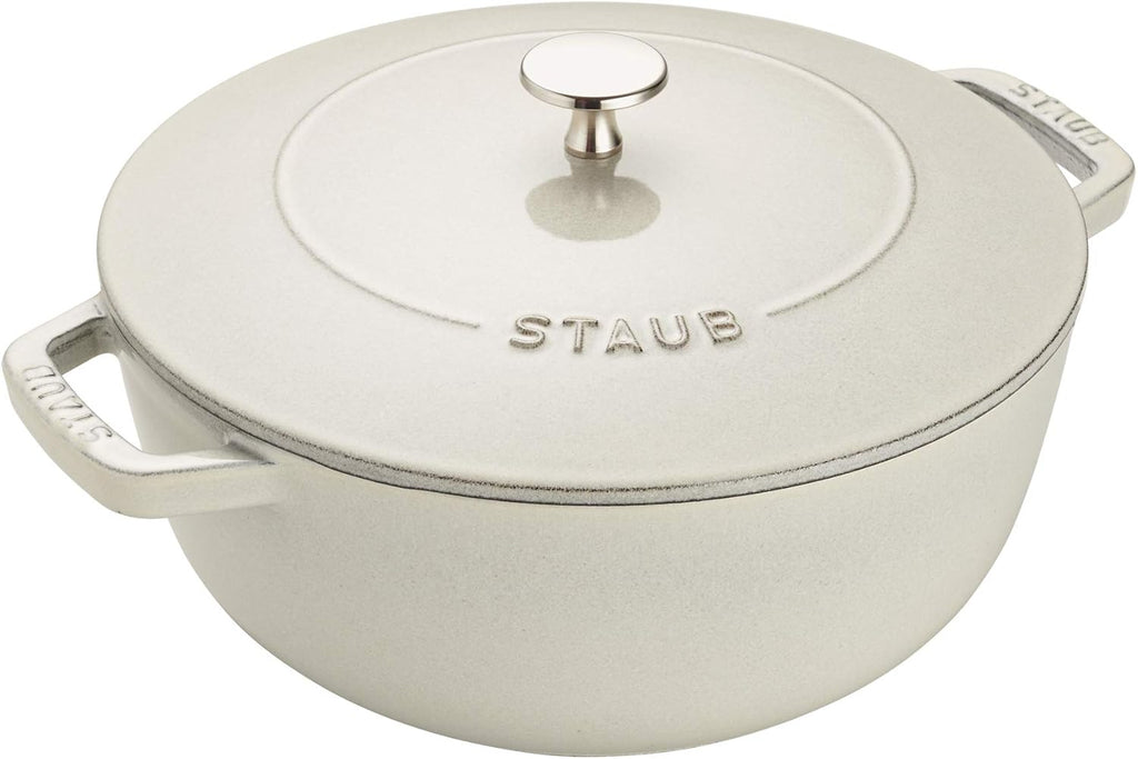 Cast Iron 3.75-qt French Oven - White Truffle C172