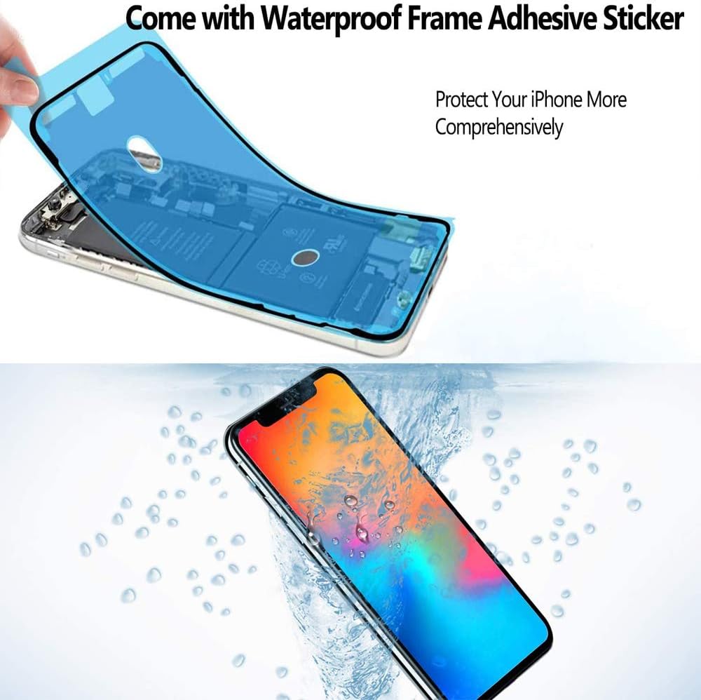 iPhone 11 LCD Display 3D Touch Digitizer Assembly 6.1 inch with Repair Tools and Screen Protector D968962
