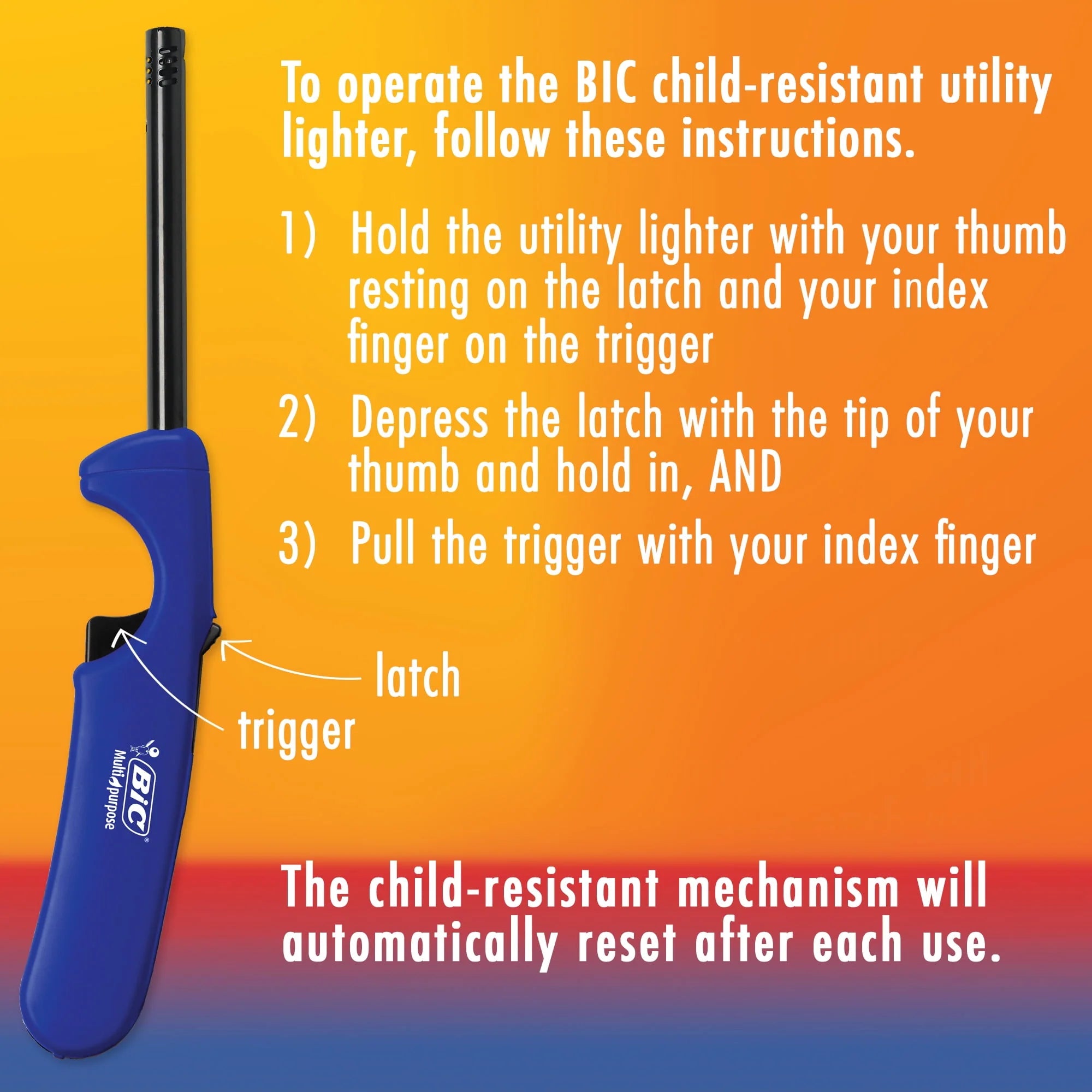 Pack of 2 Multi-Purpose Lighters C582113