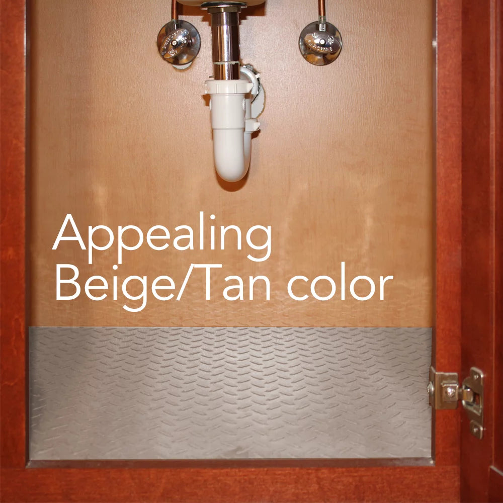 Beige/Tan Under Sink Mat X821