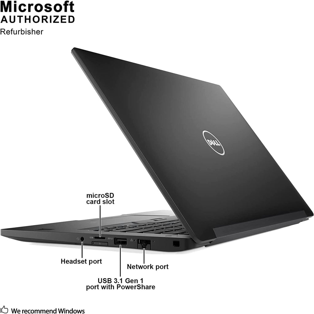 14" HD Business Laptop, Intel Core i5-7300U 2.60 GHz, 16GB DDR4 RAM 256GB M.2 SSD, Webcam, Windows 10 Pro 64 Bit T374936