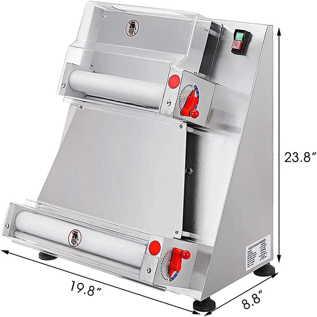 Pizza Press, Automatic Pizza Dough Roller Machine, Commercial Dough Sheeter Maker Y370