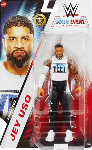 WWE Jey USO Action Figure, 6-inch Collectible D1731