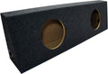 Dual 10" Subwoofer Sub Box Enclosure 5/8" MDF A90523
