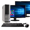 Black Desktop Computer Intel Core i5 16GB RAM 2TB HD DVD-ROM Windows 10 Home 64Bit T952