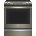 White Slide In Electric Range S604