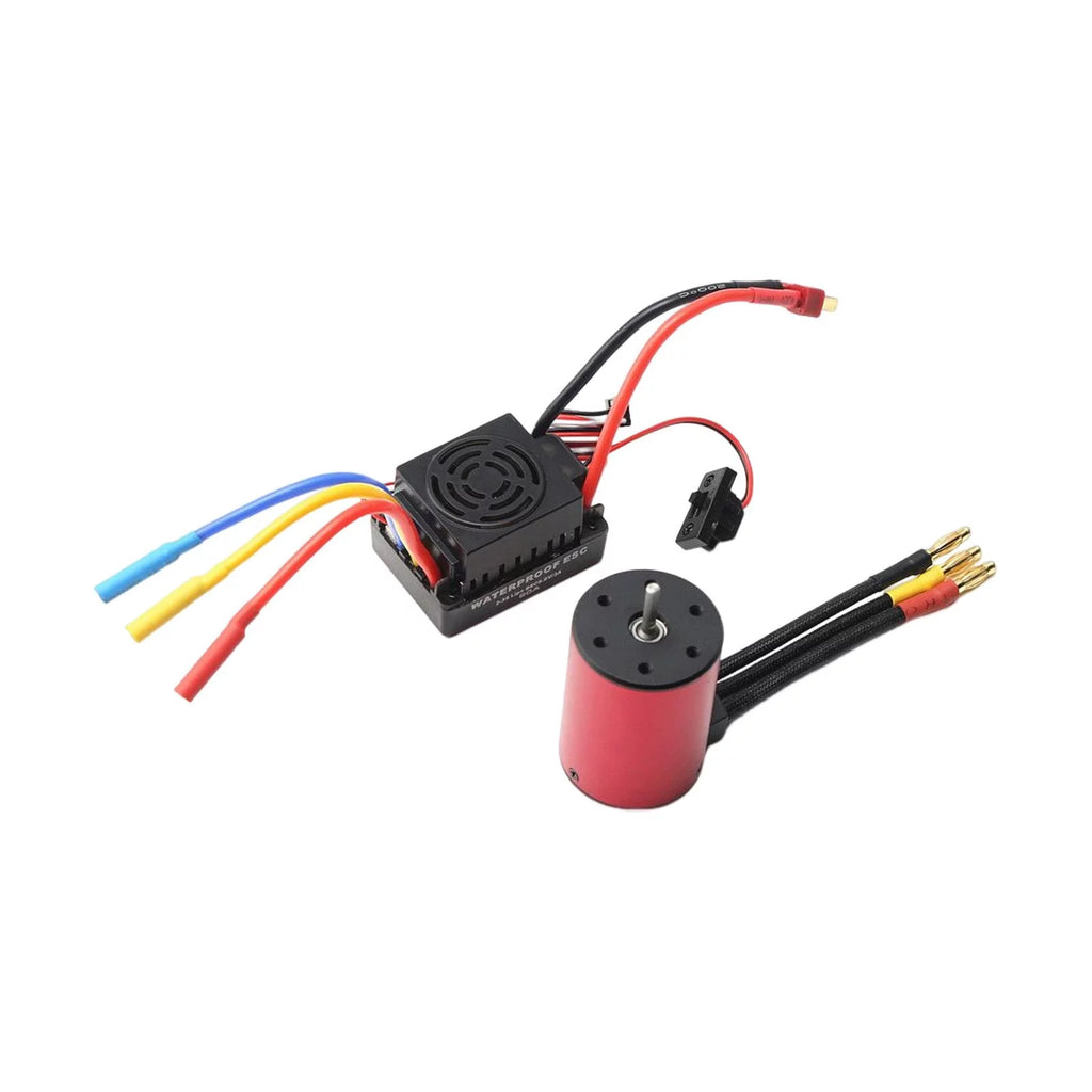 Waterproof Brushless Motor 60A ESC 50Mmx36mm 4 Poles 2300kv X80015