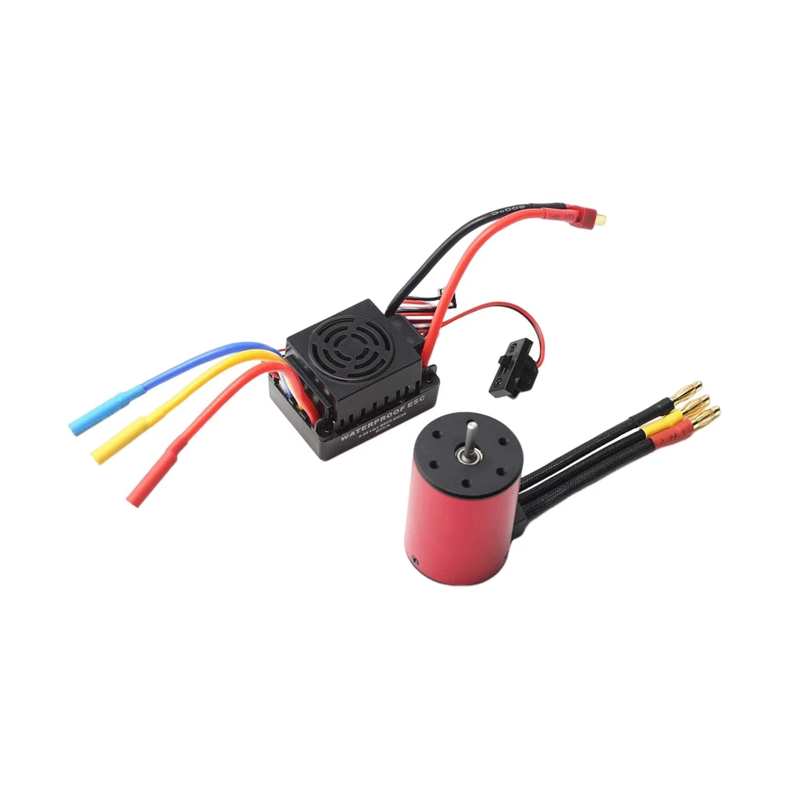 Waterproof Brushless Motor 60A ESC 50Mmx36mm 4 Poles 2300kv X80015