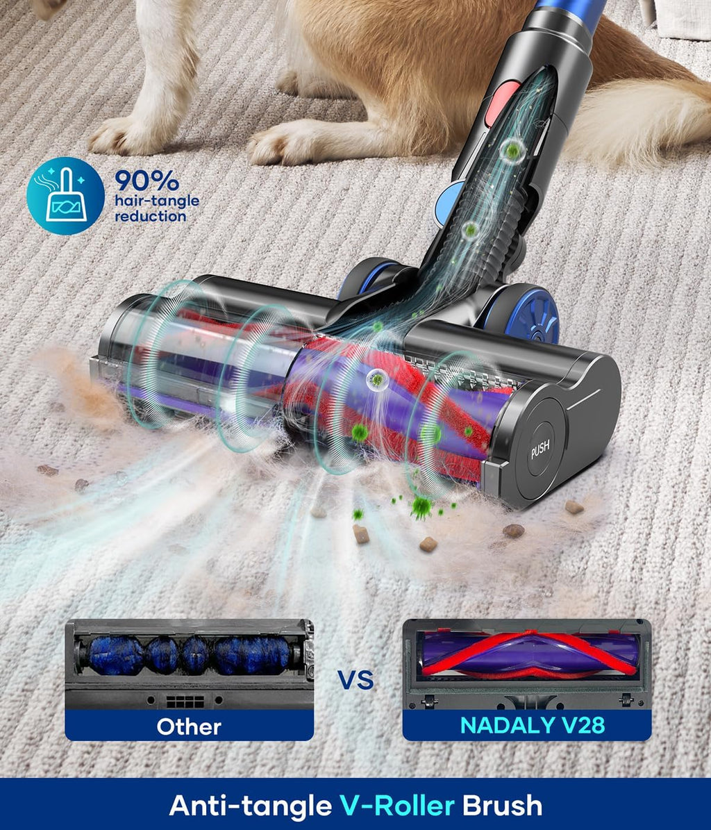 Cordless Stick Vacuum Cleaner with Touch Screen N614