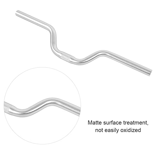 Black Aluminum Bike Riser Bar Handlebar 25.4Mm*520Mm O67301